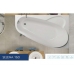 Акриловая ванна Vagnerplast Selena правая 160x105x43 см